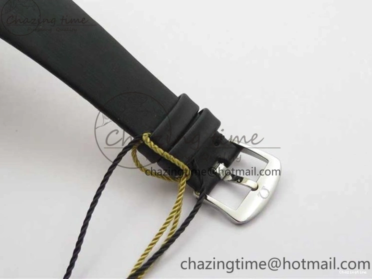 0420 StreetReady Ladies’ De Ville Trésor Diamond SS 3AF 1:1 Best Edition White MOP Dial RG Markers On Black Fabric strap Swiss Quartz 7884